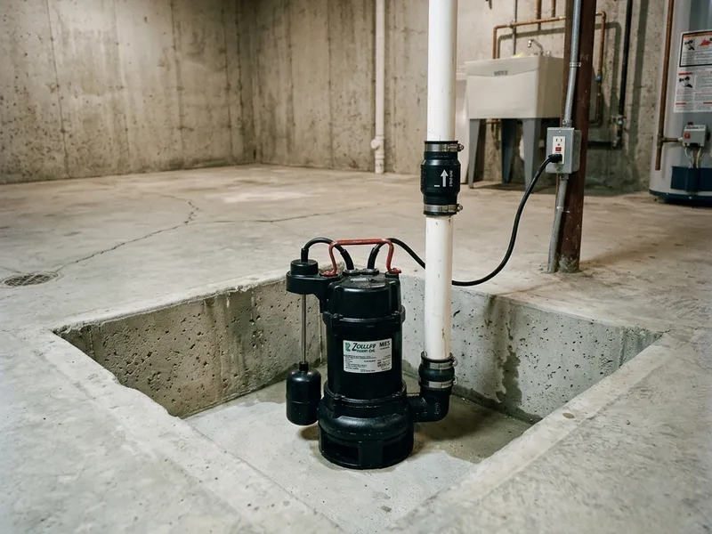 Sump Pump Installation Plumber in Mina, SD